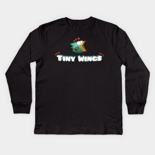 Tiny Wings Kids Long Sleeve T-Shirt